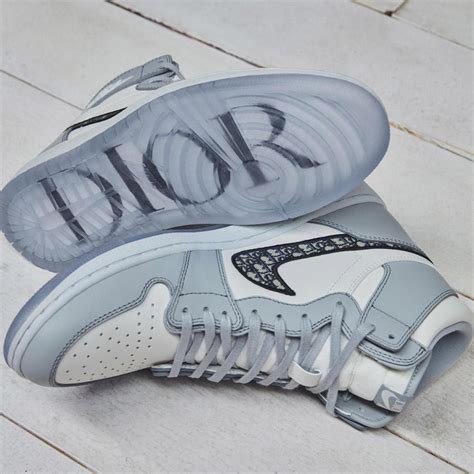 air force dior collab|jordan 1 high dior pouch.